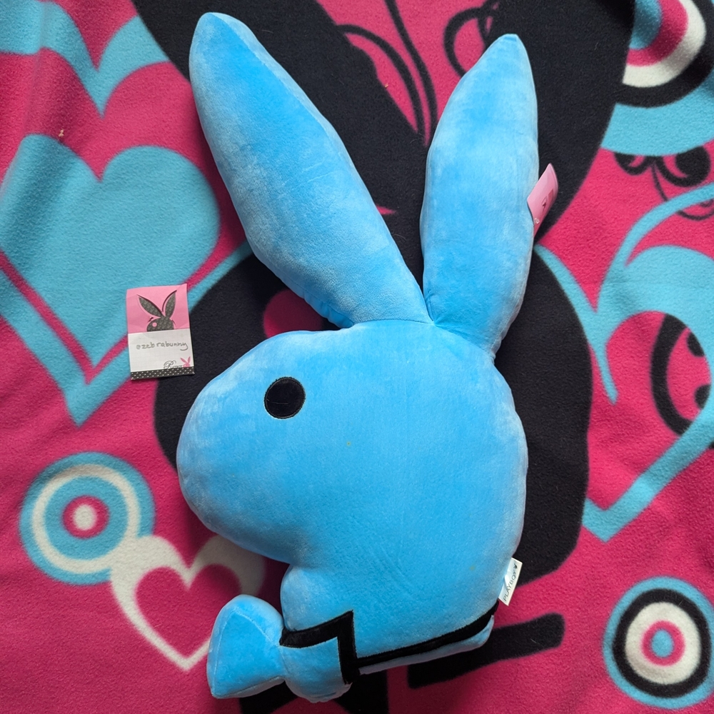 PLAYBOY Blue Bunny Plush Accessory